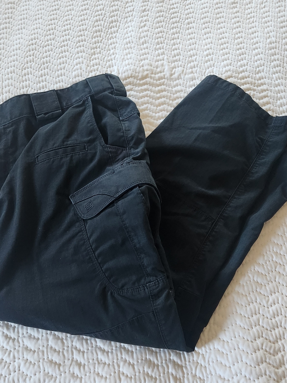 5.11 Tactical Black Cargo Pants with Utility Pockets Size 36x30